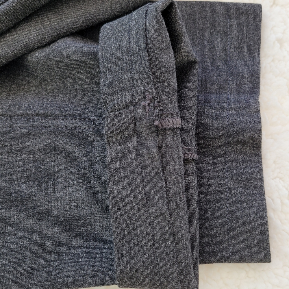 Chico's Charcoal Knit Jeans Sz 2R=12 - Picture 8 of 12